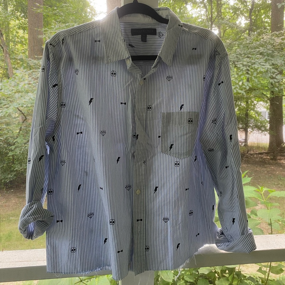 Cropped flannel